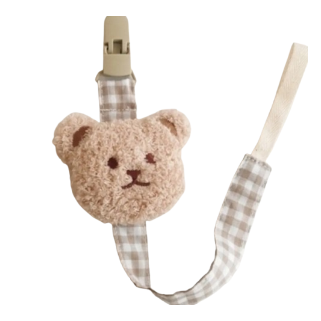 COFFEE - Gummi Teddy Bear Clip