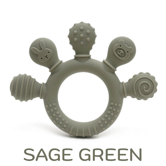 Sage Green - Gentle Gummi Teether
